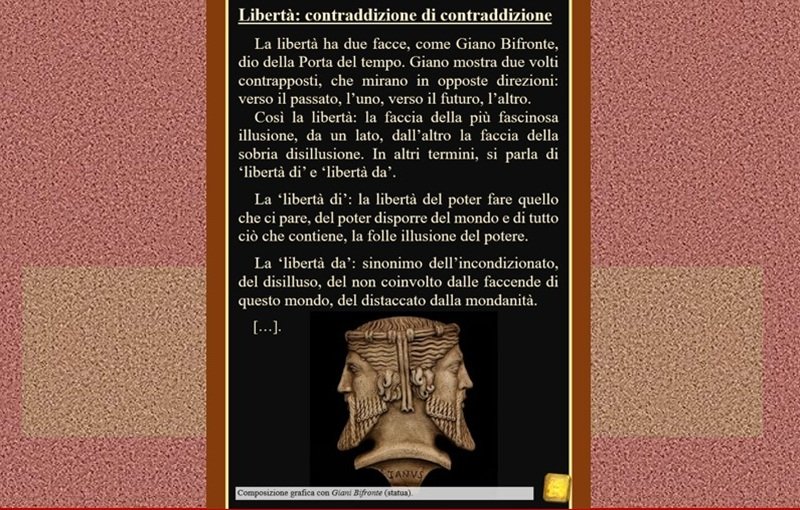 Libertà: contraddizione di contraddizione